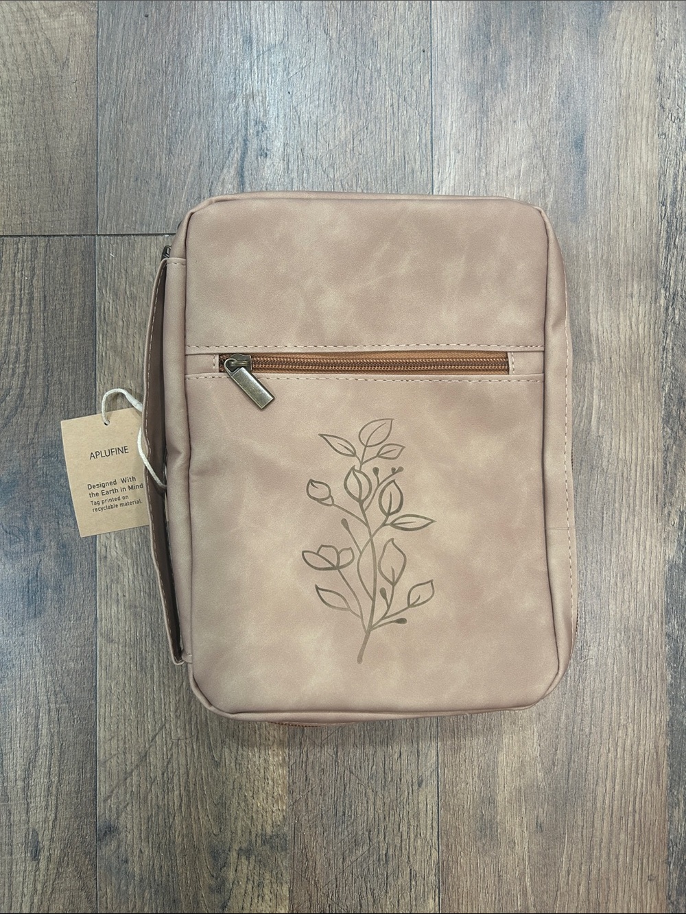 PU Leather Bible Cover - Debossed Bible Case